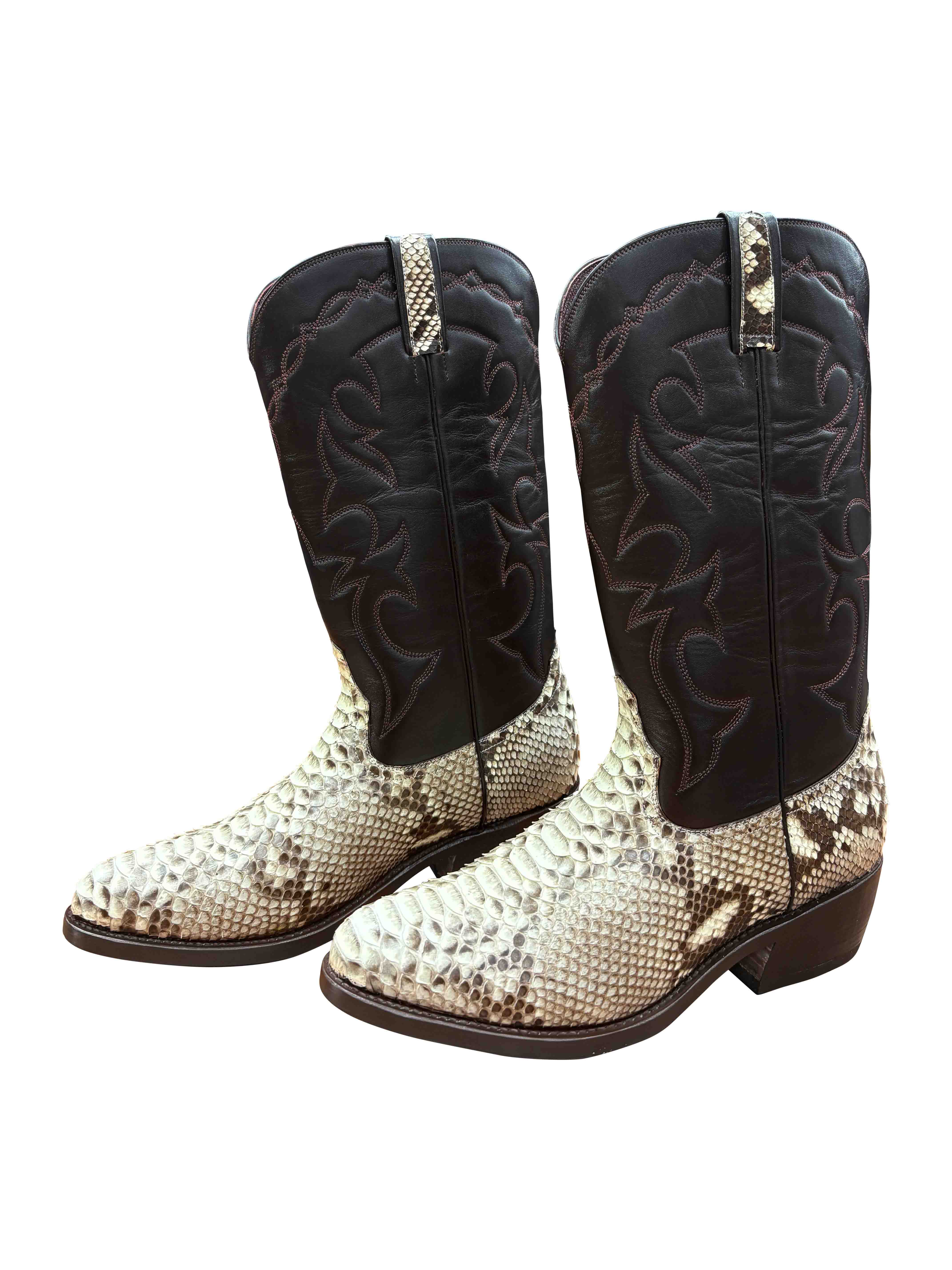 Snake Skin Boots